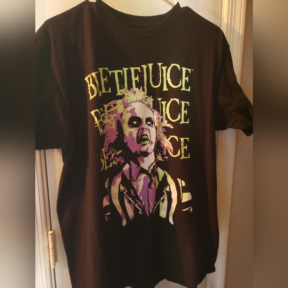 Beetlejuice Graphic Tee - Black
